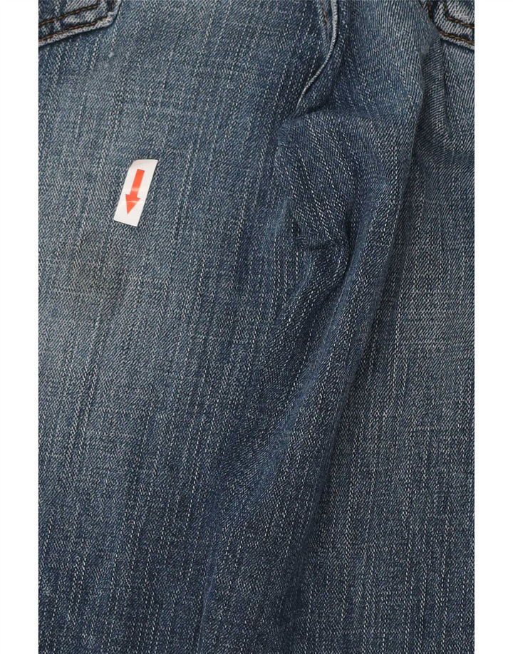 Wrangler Mens Texas Straight Jeans W32 L34 Blue Cotton