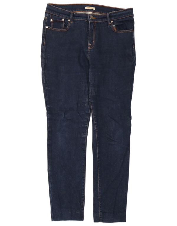 Jeans slim da donna Barbour UK 16 Large W32 L28 Cotone blu navy