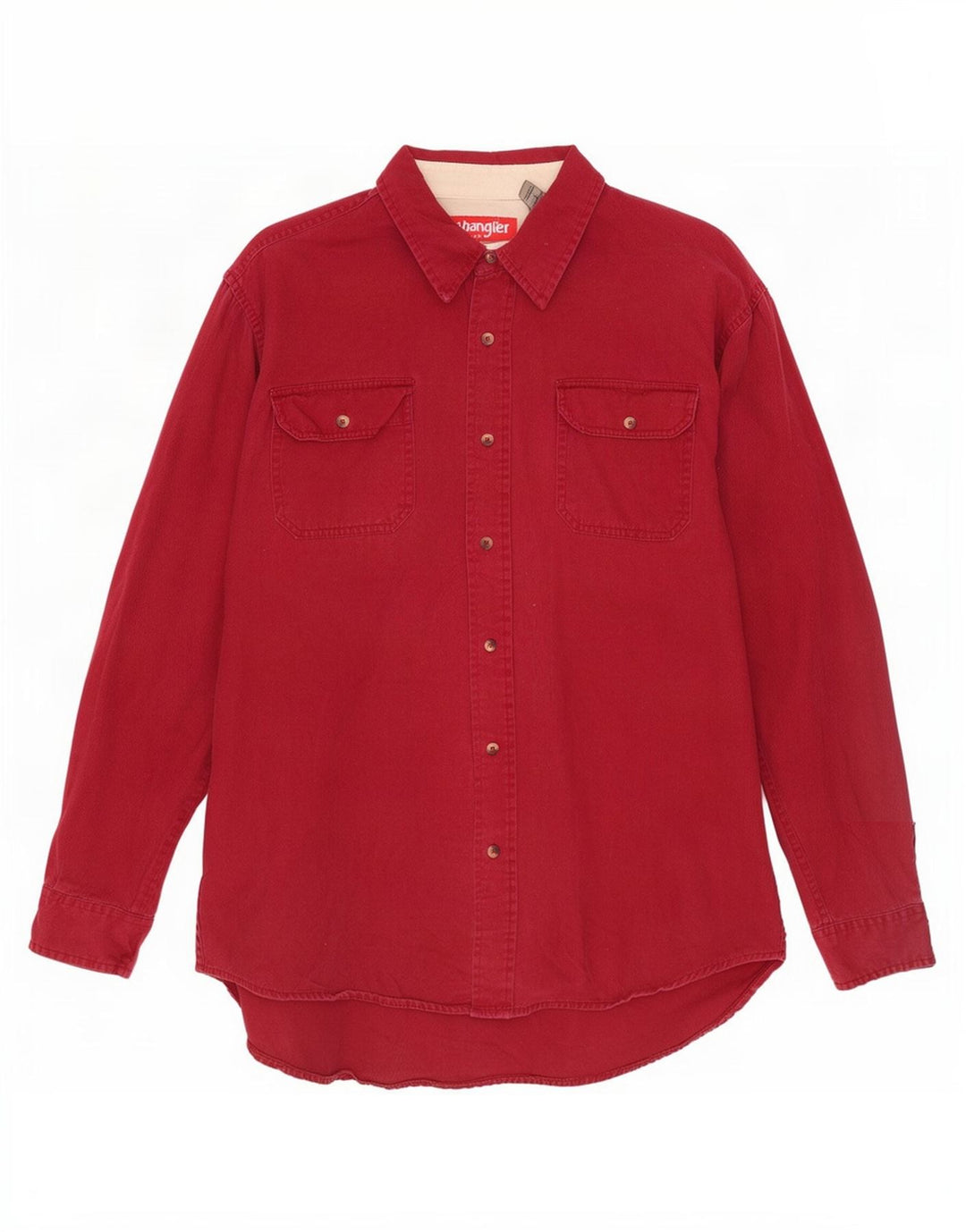 Cămașă Bărbați Wrangler Mare Bumbac Burgundy