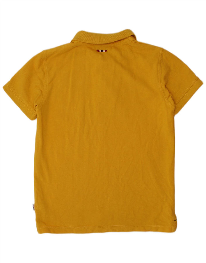 NAPAPIJRI Boys Polo Shirt 5-6 Years Yellow