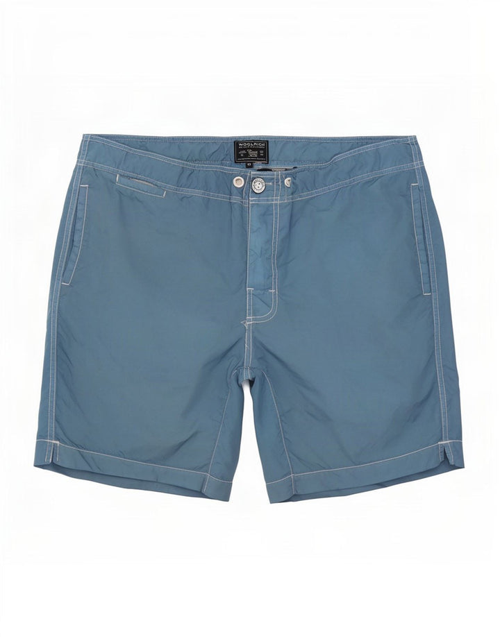 Męskie spodenki kąpielowe Woolrich, duże, niebieskie, nylonowe