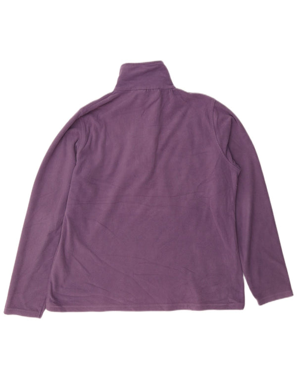 Mountain Warehouse Pull polaire à col zippé pour femme UK 14 Large Violet