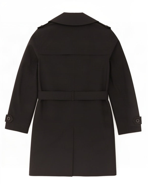 Trench da donna Marks & Spencer UK 12 medio poliestere nero