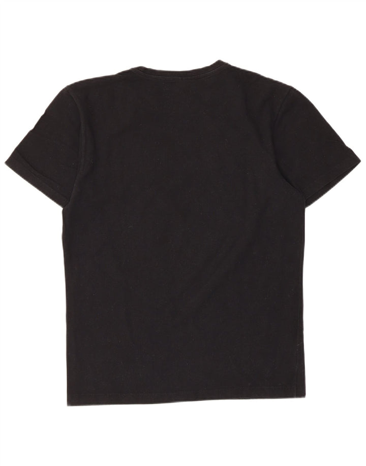 T-shirt da uomo Champion Top grande in cotone nero