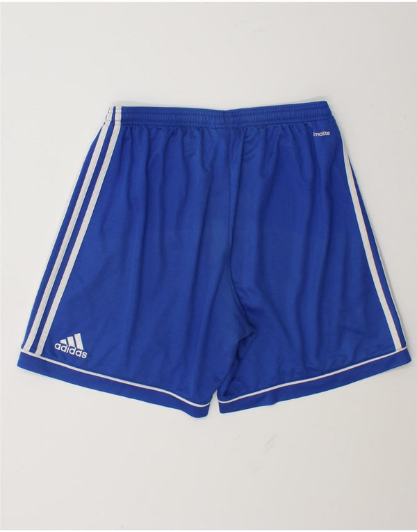 Adidas Mens Climalite Sport Shorts Grande Azul Poliéster