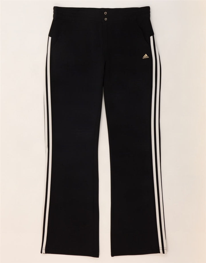 Pantaloni Adidas da donna UK 16 Large W36 L30 poliestere nero