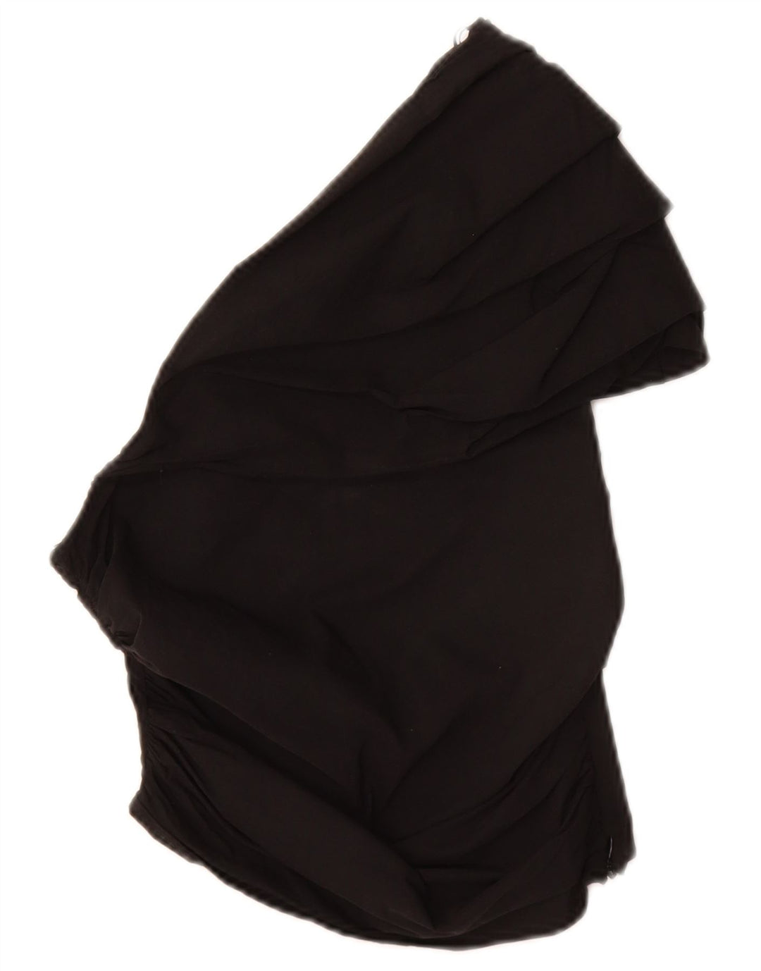 Top corto monospalla da donna Zara UK 12 medio nero