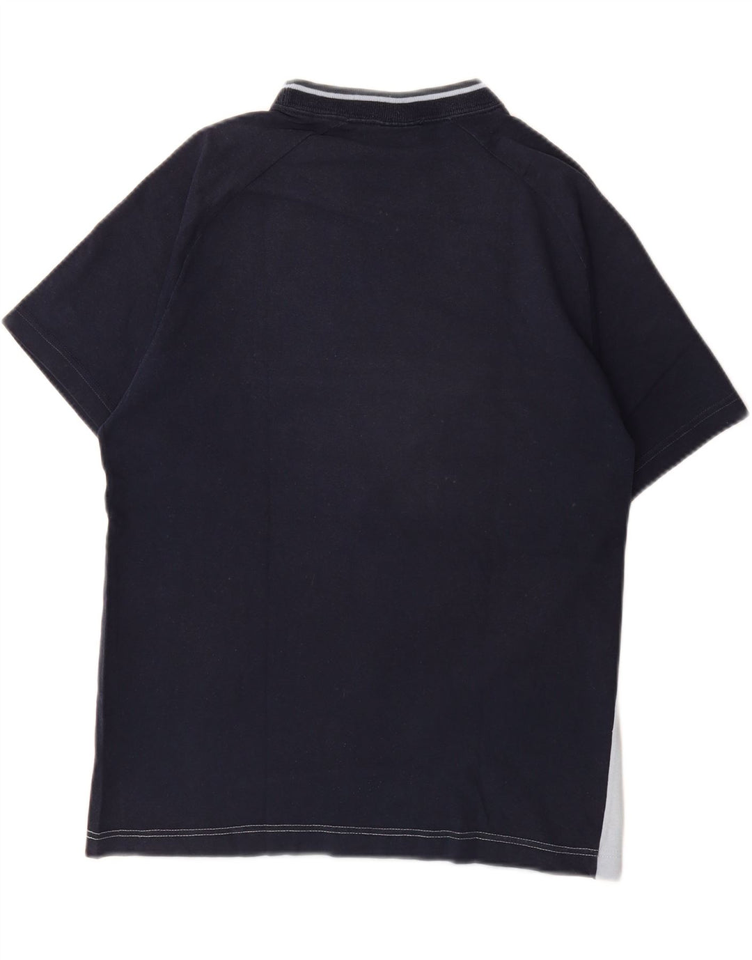 CHAMPION Mens T-Shirt Top Medium Navy Blue Colourblock Cotton Vintage Champion and Second-Hand Champion from Messina Hembry 