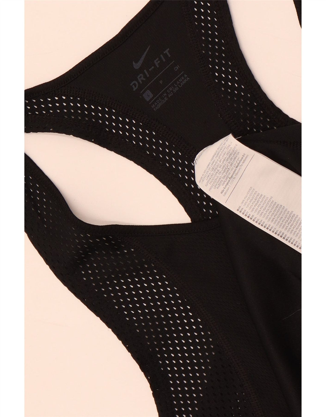 Γυναικείο γιλέκο Nike Dri Fit Top 10 Small Black Polyester