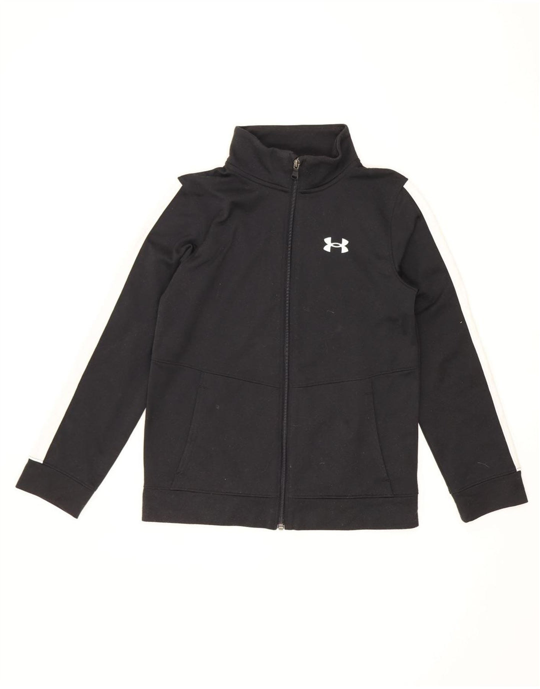 Under Armour Boys træningsdragt topjakke 9-10 år Medium Sort Colourblock