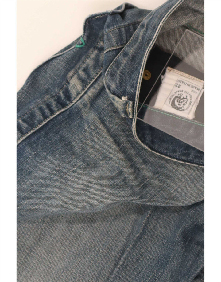 Pantaloncini di jeans da donna Diesel W32 grandi blu