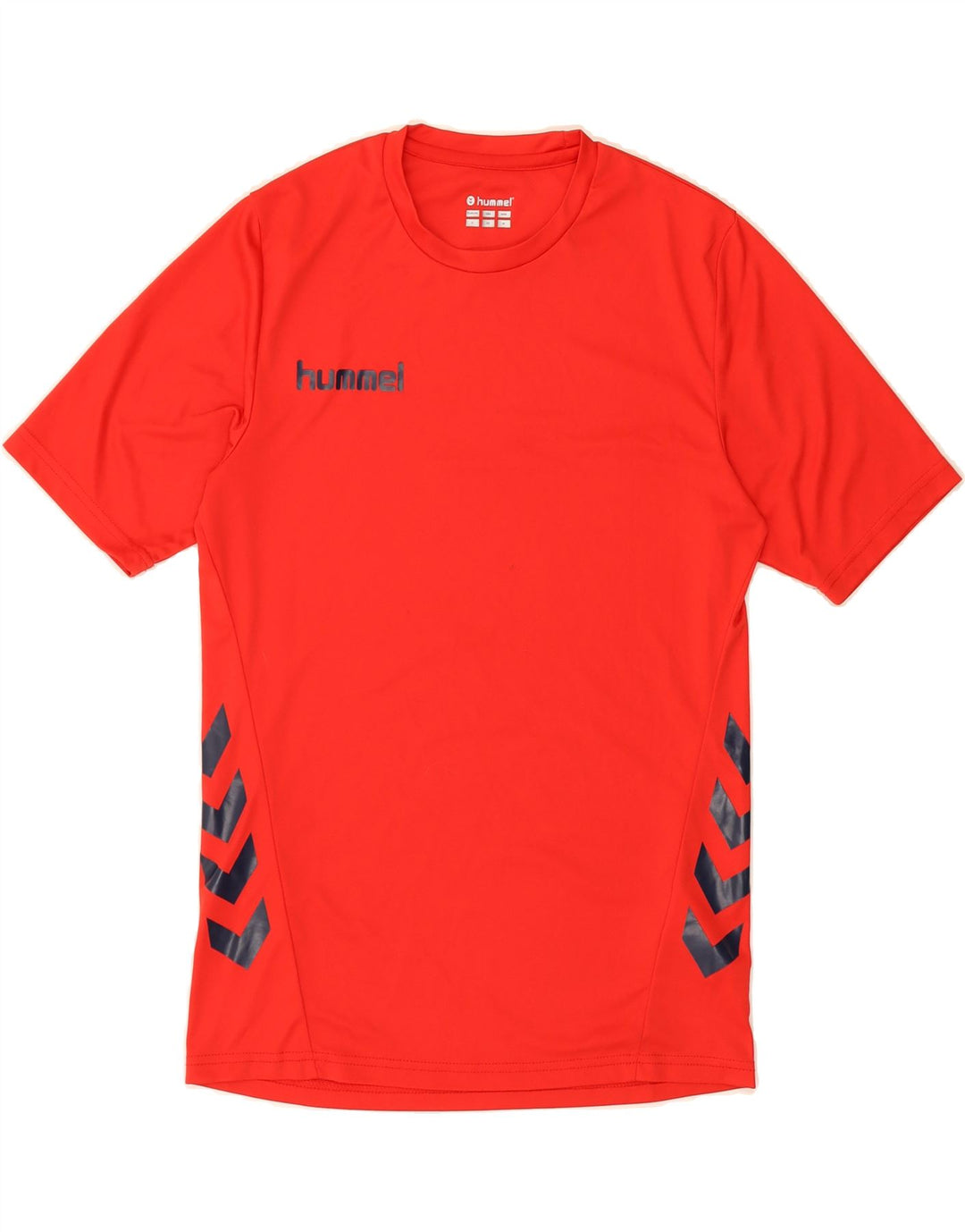 HUMMEL Mens Graphic T-Shirt Top Small Red Polyester Vintage Hummel and Second-Hand Hummel from Messina Hembry 