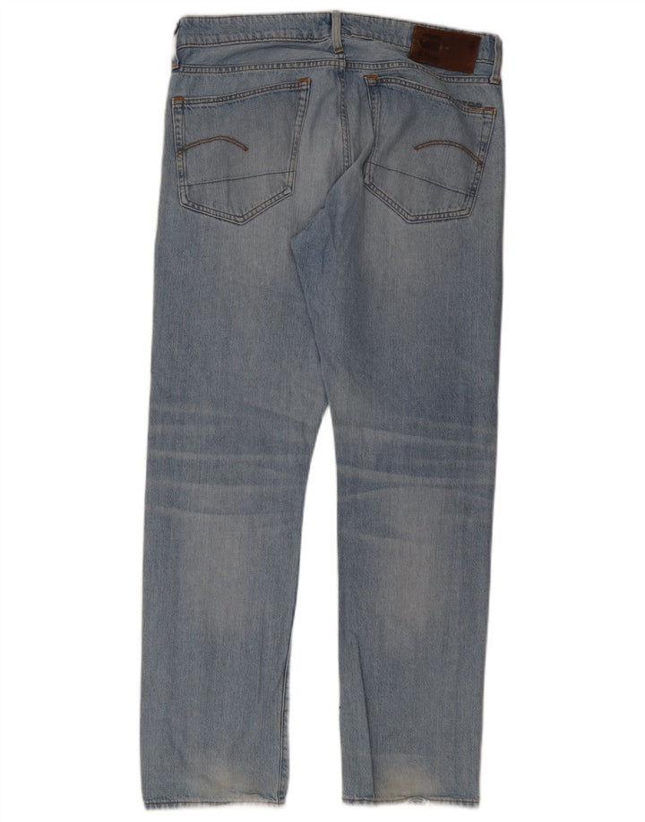 G-Star Mens 3301 Slim Jeans W34 L32 Blue