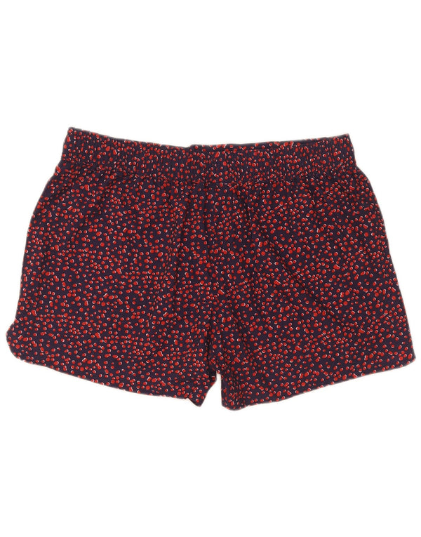 Mountain Warehouse Dame Sports Shorts UK 14 Large Navy Blue Spotted