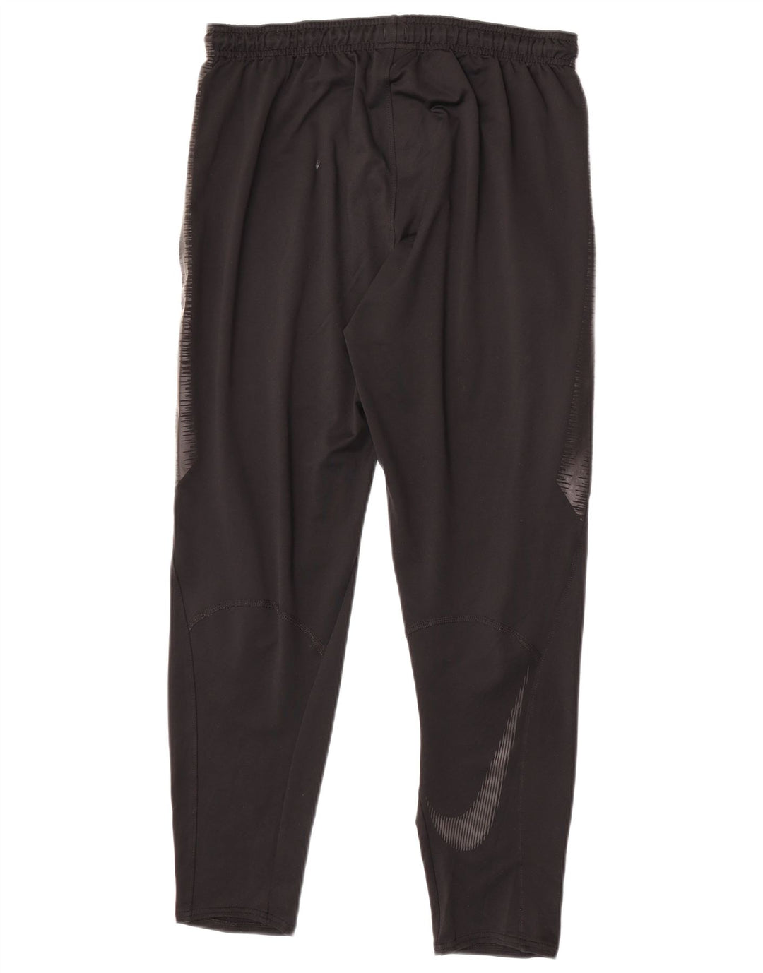 Nike Mens Dri Fit Tracksuit Trousers Medium  Black Colourblock Polyester