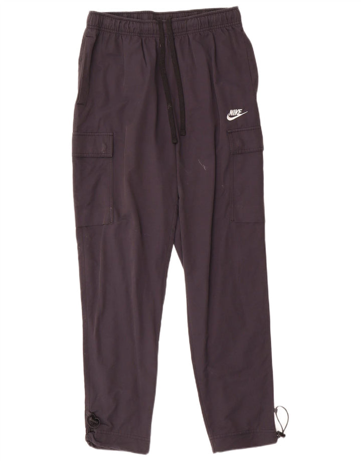 Nike Mens Cargo Tracksuit Trousers Joggers Small Grey Cotton