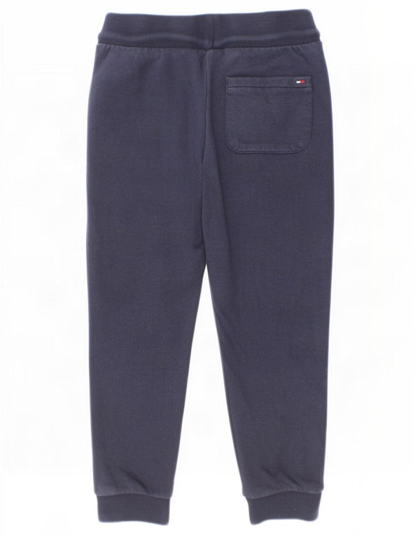 Tommy Hilfiger Meninos Calças de treino gráfico Joggers 5-6 anos Azul marinho