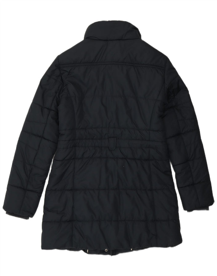 Esprit Womens Polstret Frakke UK 14 Large Navy Blue Polyester
