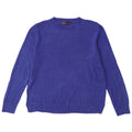 Maglione maglione girocollo da donna Marks & Spencer UK 14 Blu medio