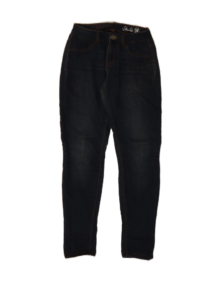 DESIGUAL Womens Slim Jeans W28 L31 Navy Blue Cotton Vintage Desigual and Second-Hand Desigual from Messina Hembry 