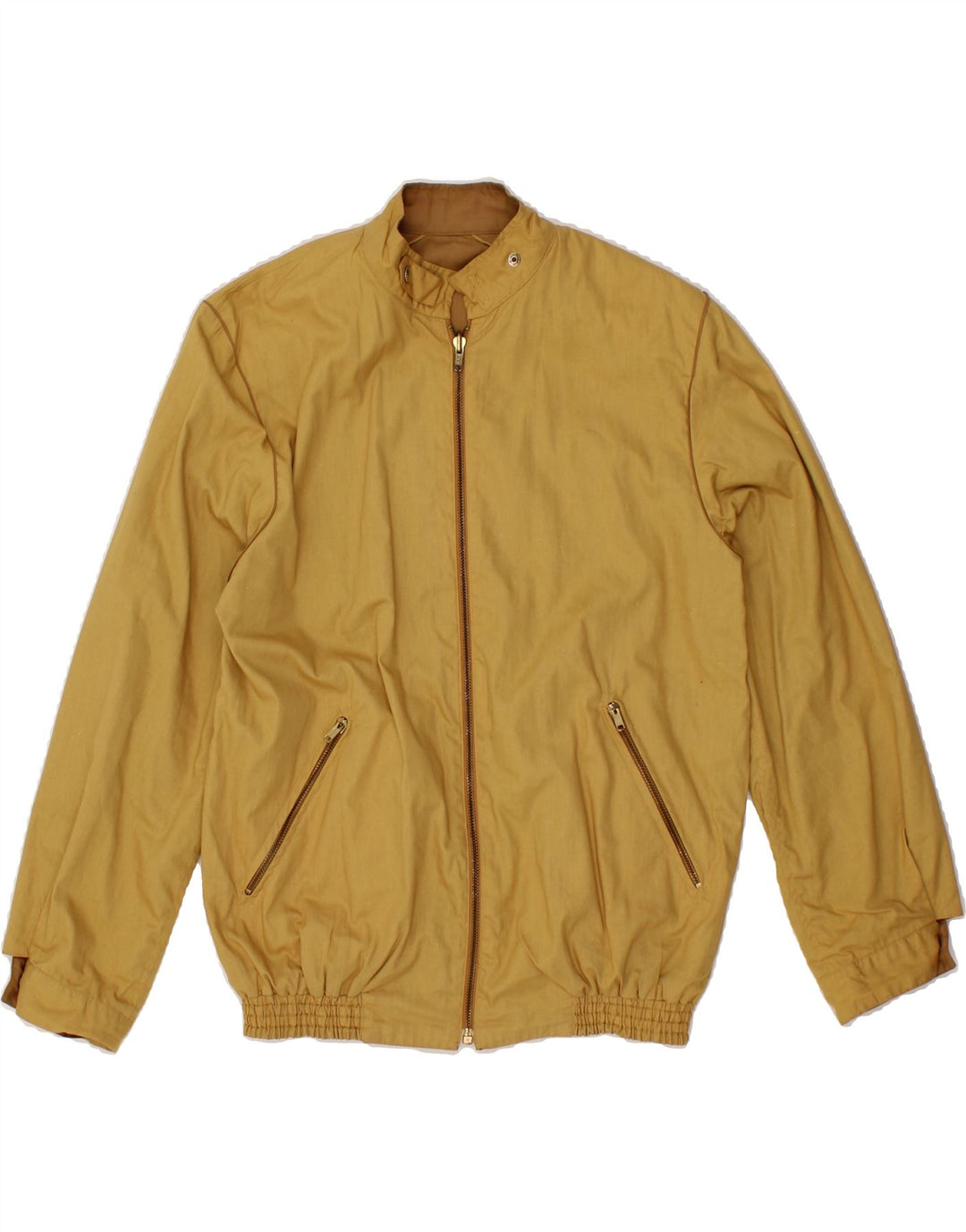 VINTAGE Mens Reversible Jacket UK 36 Small Brown Vintage Vintage and Second-Hand Vintage from Messina Hembry 