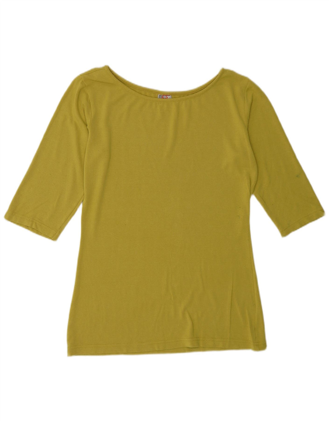 Top pentru femei Stefanel cu maneci 3/4 UK 14 verde mediu