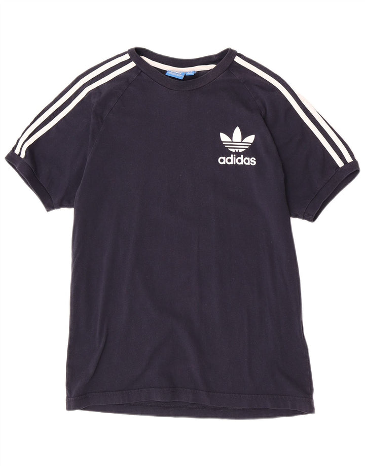Camiseta Adidas Hombre Top Medium Azul Marino Algodón