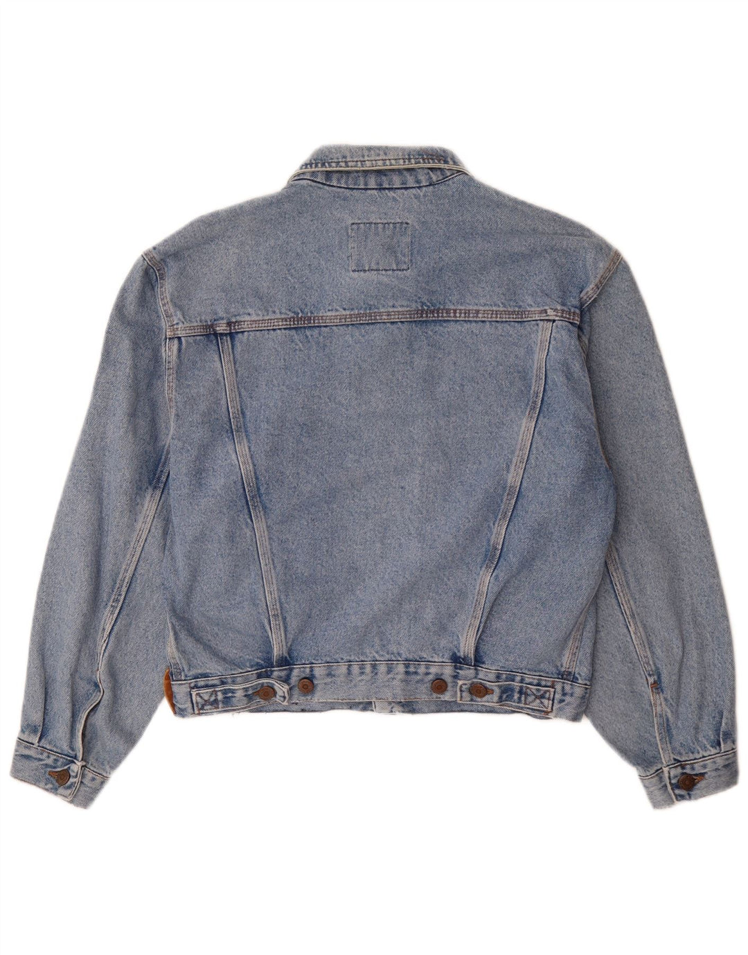 Jaqueta jeans uniforme masculina tipo A-1 Reino Unido 38 azul médio