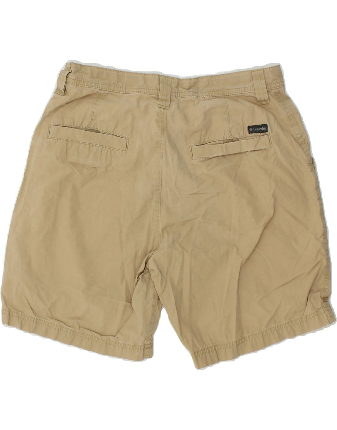 COLUMBIA Womens Chino Shorts W30 Medium  Beige Cotton Vintage Columbia and Second-Hand Columbia from Messina Hembry 