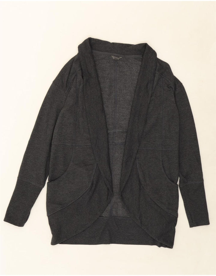 EDDIE BAUER Womens Oversized Longline Cardigan Sweater UK 10 Small Grey Vintage Eddie Bauer and Second-Hand Eddie Bauer from Messina Hembry 
