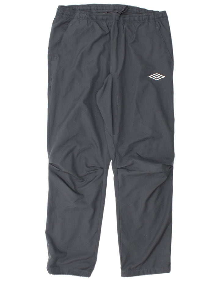 Pantaloni da tuta da uomo UMBRO Poliestere grigio medio