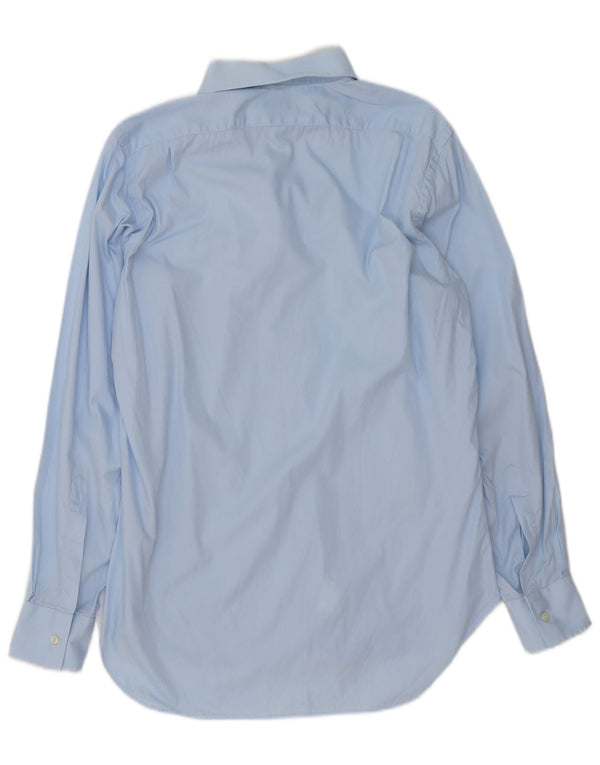 Dolce & Gabbana Mens Shirt Size 39 15 1/2 Medium Blue Cotton