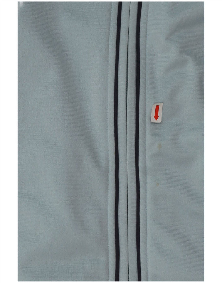 Asics Mens Tracksuit Top Jacket Medium Blue Polyester