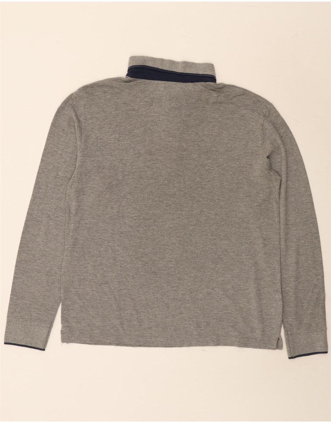 LOTTO Mens Long Sleeve Polo Shirt XL Grey