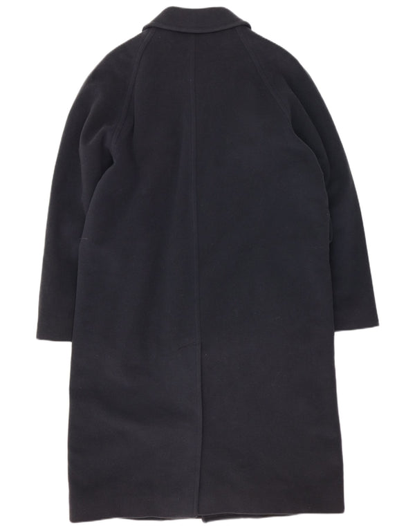 Rodrigo Mens Overcoat IT 48 Medium Navy Blue Wool