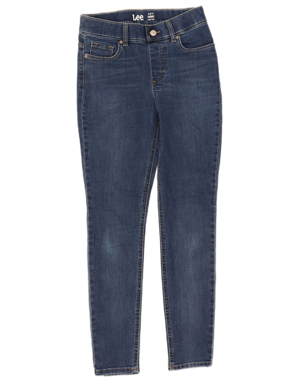 Lee Damen High Rise Slim Fit Skinny Jeans W28 L28 Blau