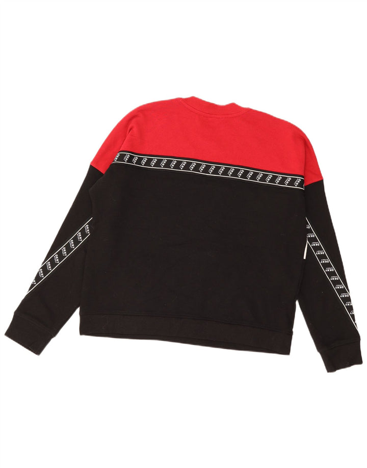 Felpa grafica da donna Dkny Jumper UK 10 Small multicolore Colourblock