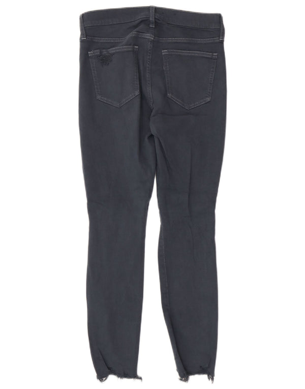 Gap Damen Mid Rise Skinny Jeans W28 L28 Marineblaue Baumwolle
