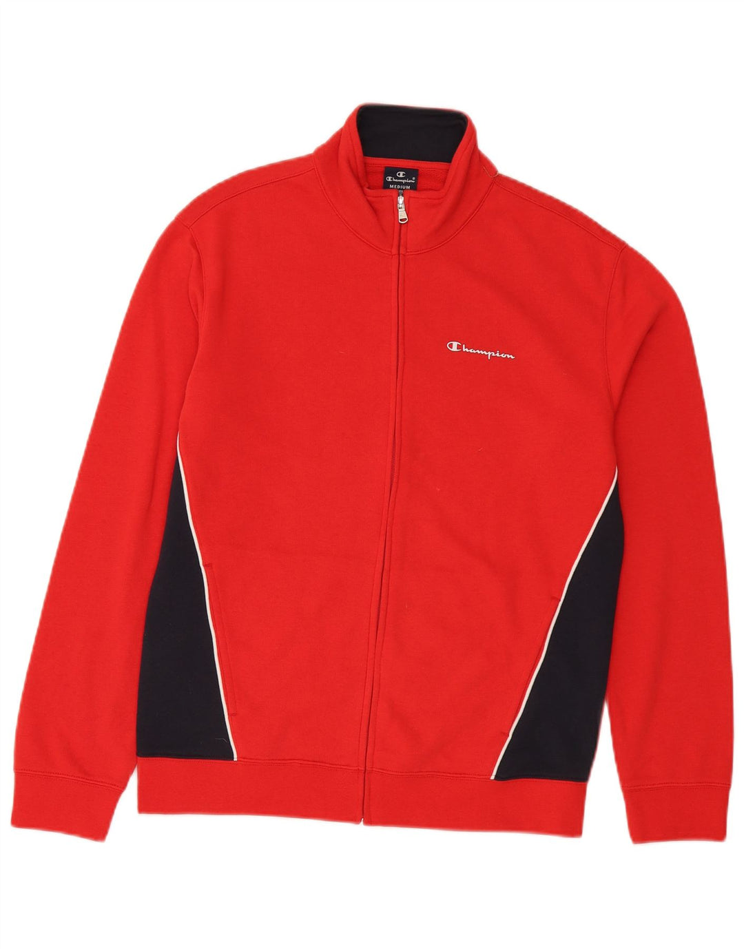 Champion Herre træningsdragt Topjakke Medium Rød Colourblock Bomuld