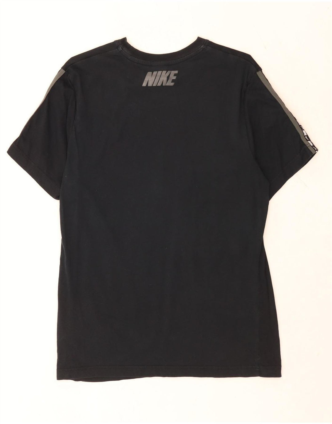 Tricou grafic Nike pentru bărbați Top mediu negru bumbac