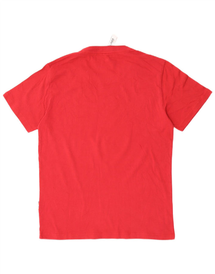 Sun68 Herren-T-Shirt mit Grafik, groß, aus roter Baumwolle