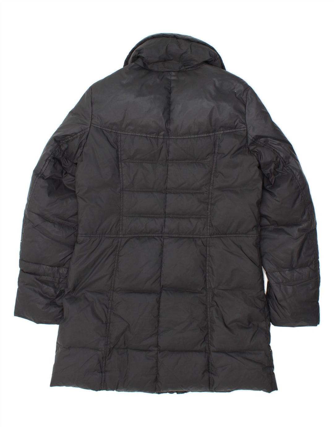 MARLBORO CLASSICS Womens Padded Coat EU 38 Medium Black Nylon Vintage Marlboro Classics and Second-Hand Marlboro Classics from Messina Hembry 