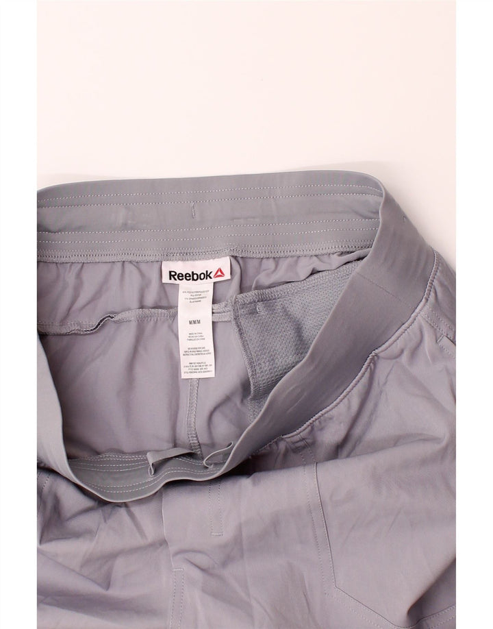 REEBOK Mens Tracksuit Trousers Joggers Medium  Grey Polyester Vintage Reebok and Second-Hand Reebok from Messina Hembry 