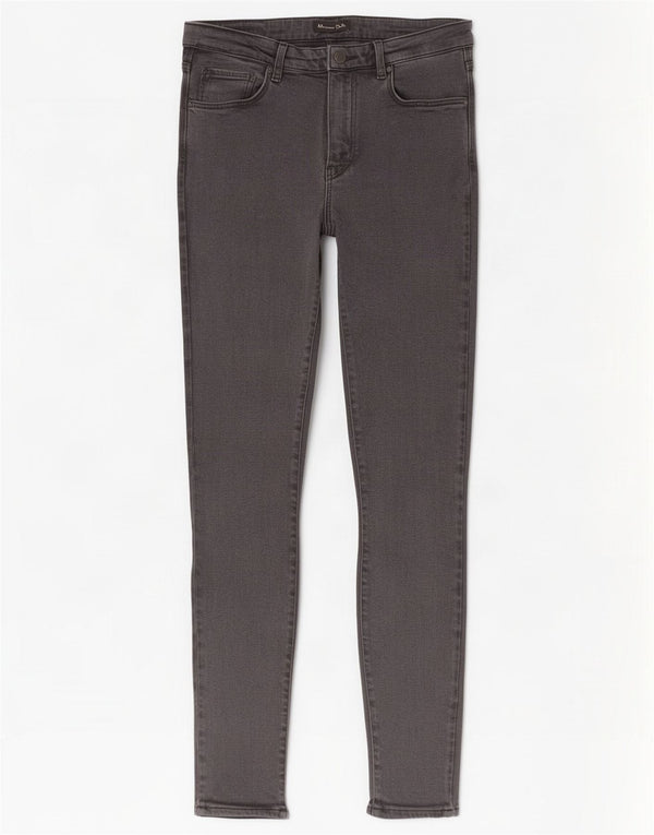 Massimo Dutti Womens Skinny Jeans W30 L29 Grey