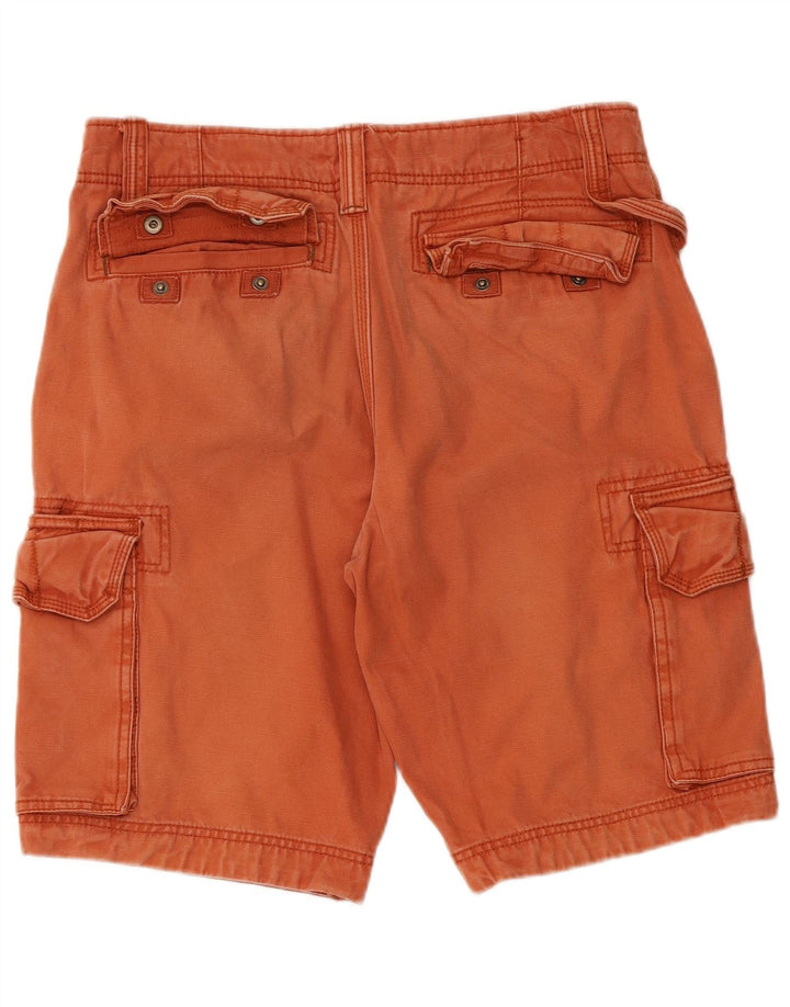 Pantaloni scurți cargo pentru bărbați Fat Face W32 bumbac portocaliu mediu