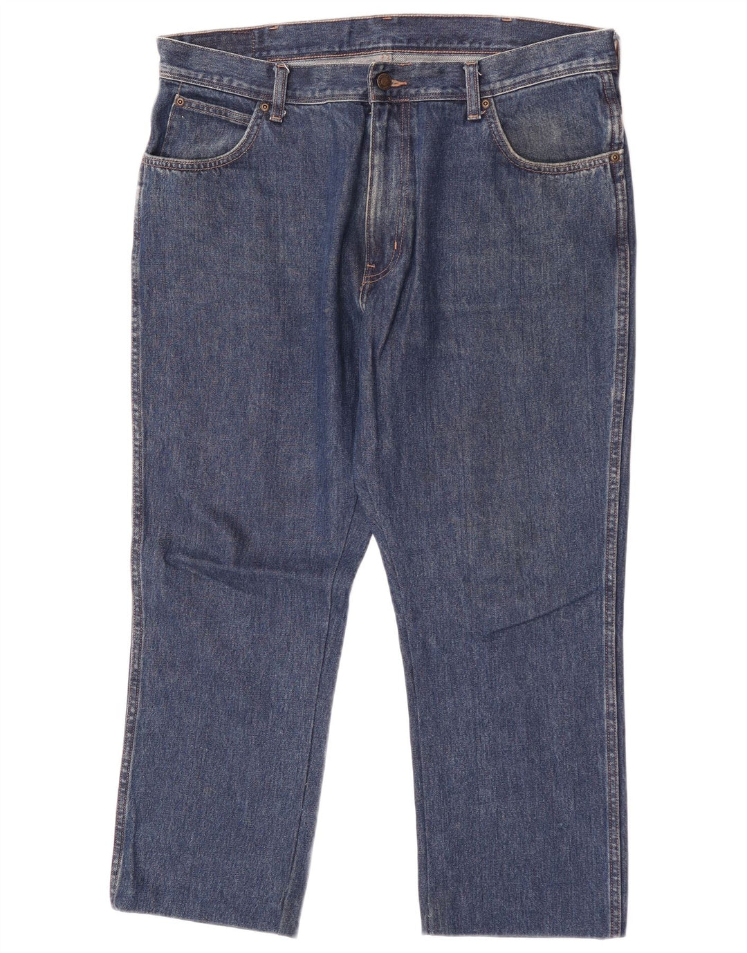 Damskie jeansy Wrangler o regularnym kroju W38 L26, niebieska bawełna