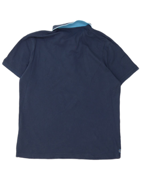 Polo Gas Hombre XL Azul Marino Algodón