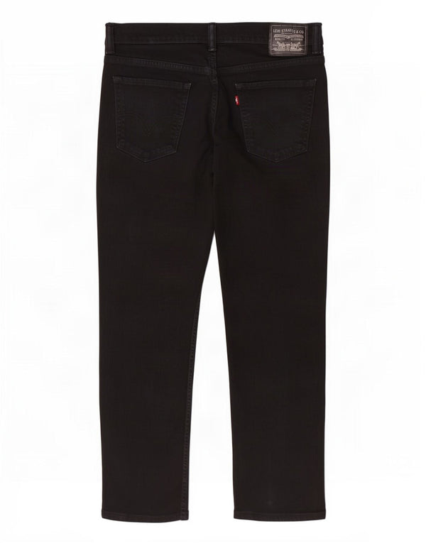 Levi's Mens 511 Skinny Jeans W34 L30 Black Cotton