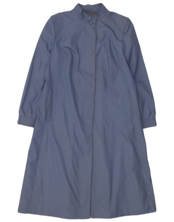 Manteau Femme Vintage IT 42 Bleu Moyen