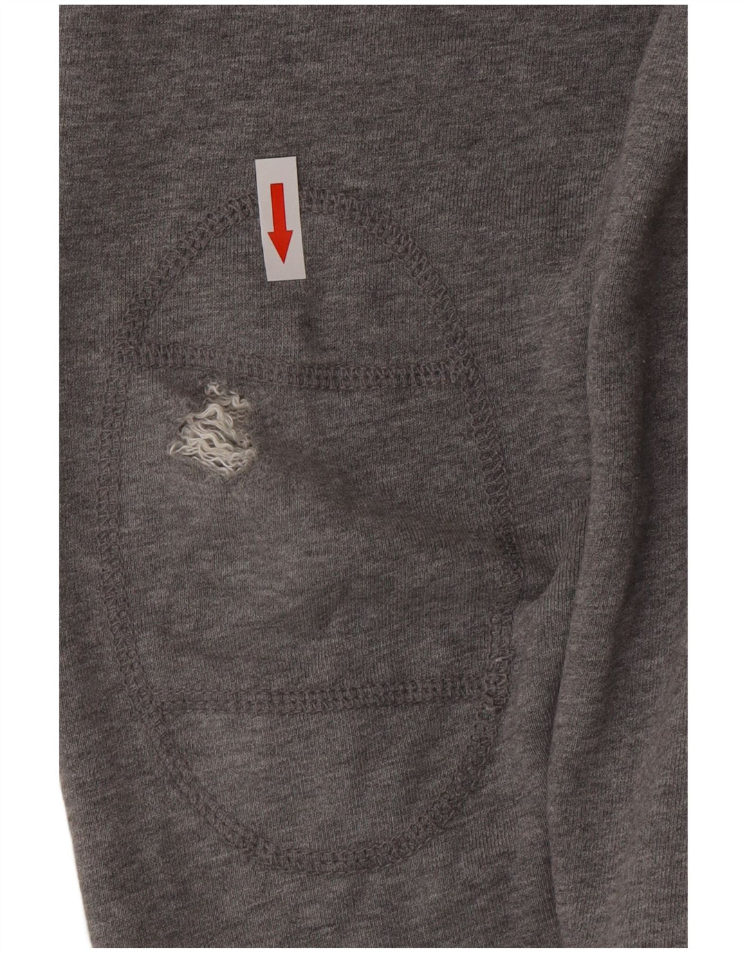 Tommy Hilfiger Mens Graphic Cardigan Sweater Large Grey Cotton